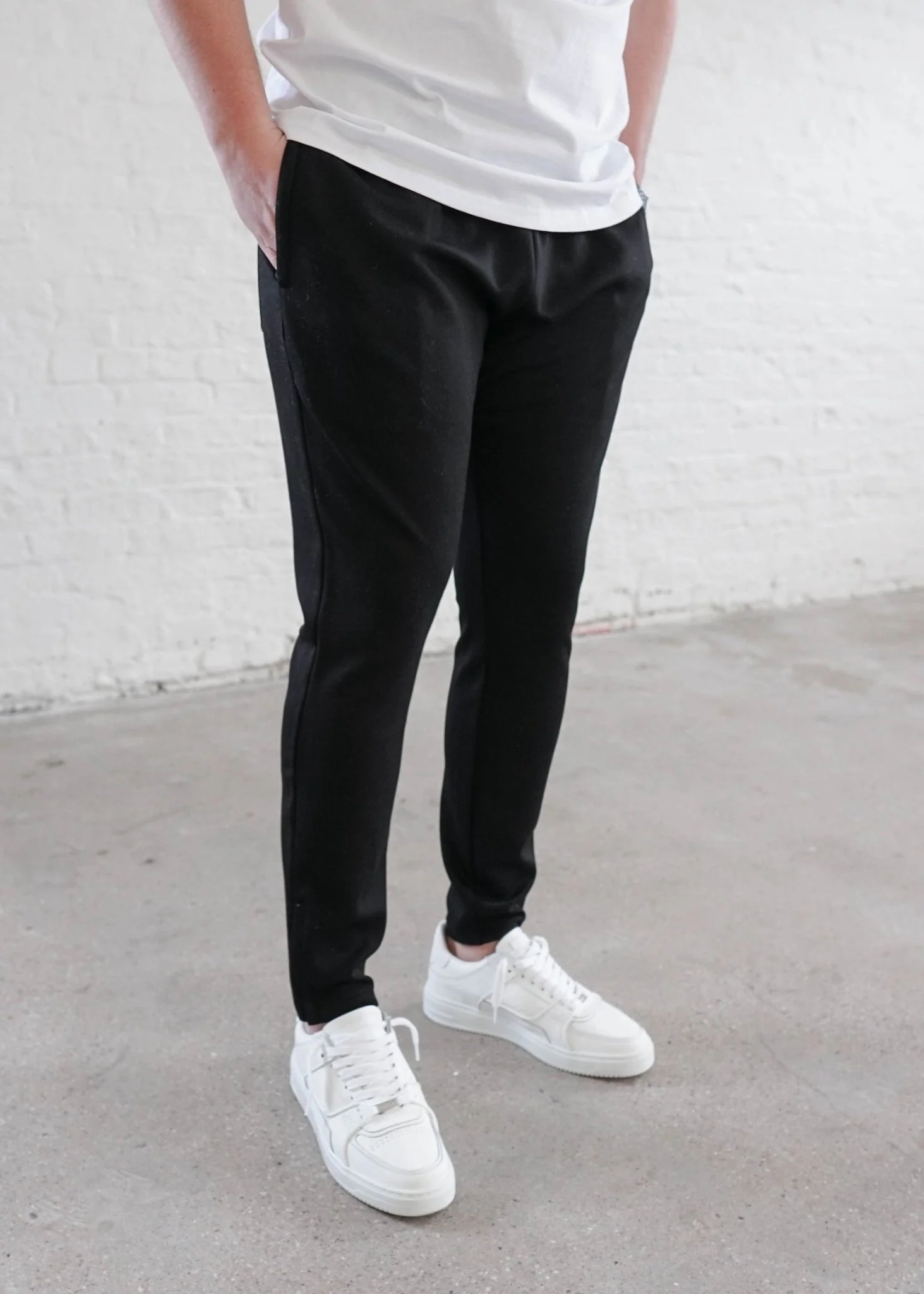 Luxe Aura Joggers In Black - Image 6